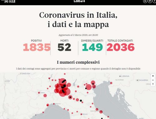 COVID19 Mappatura Italia